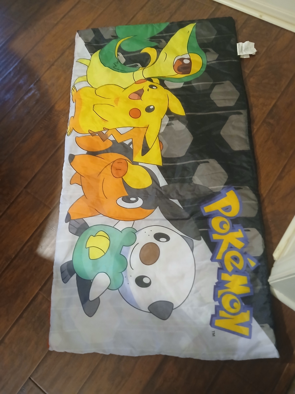 Kids Pokemon Lightweight Sleeping Bag 56 Inches Long